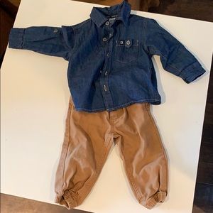CK jeans Boys 12 Mo Set